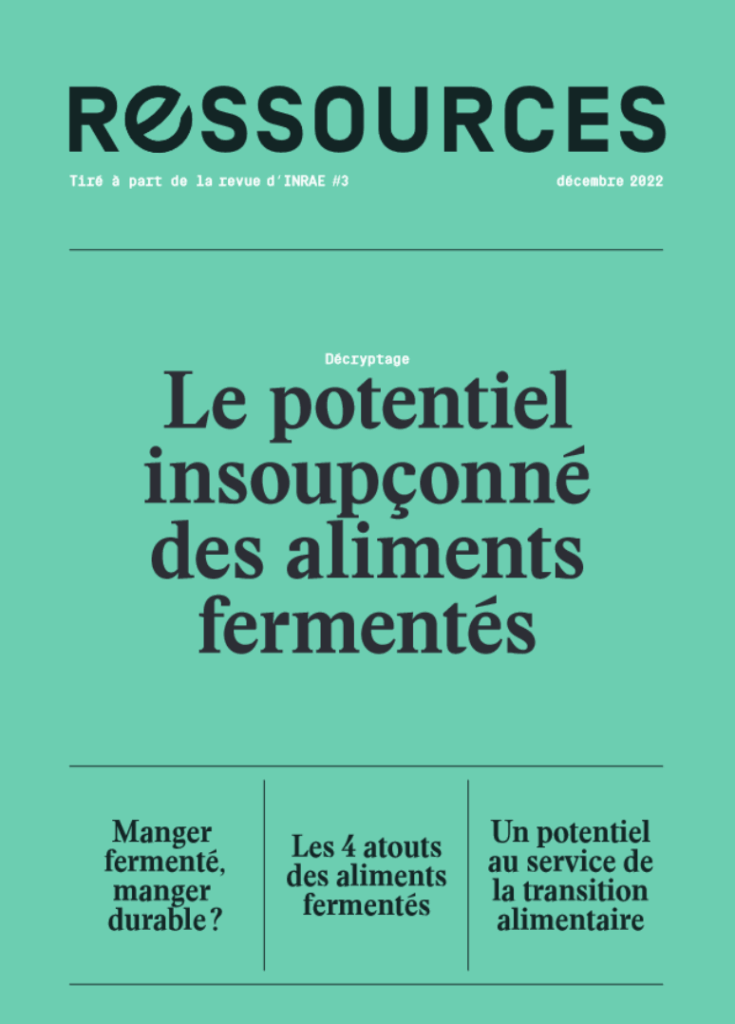 Couverture du Cahier "Aliments Fermentés" du Ressources #3