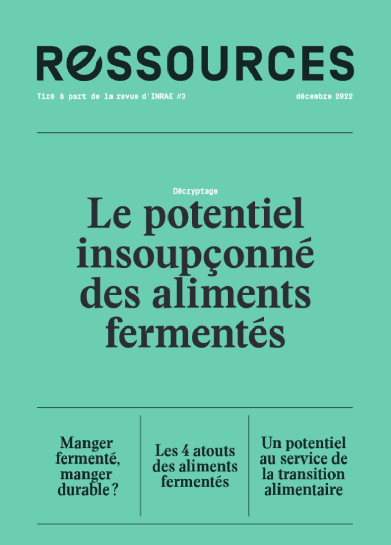 Couverture du Cahier "Aliments Fermentés" du Ressources #3