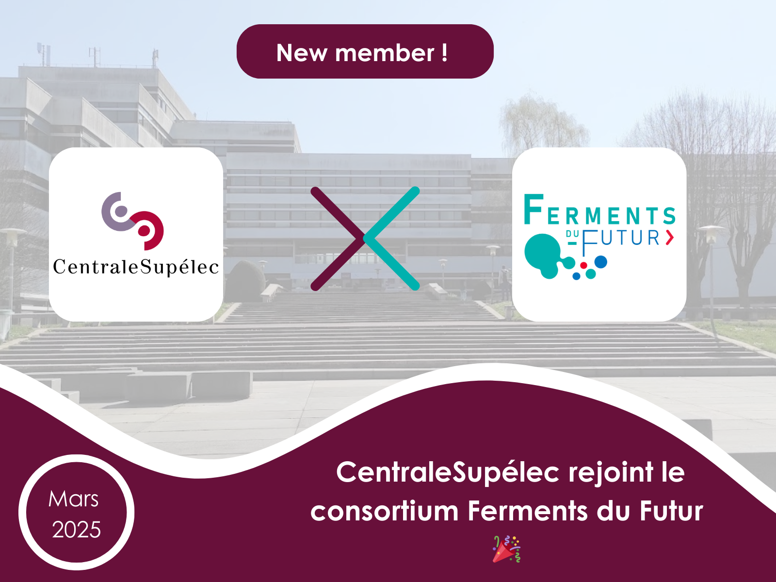 You are currently viewing CentraleSupélec rejoint le consortium Ferments du Futur 🇫🇷